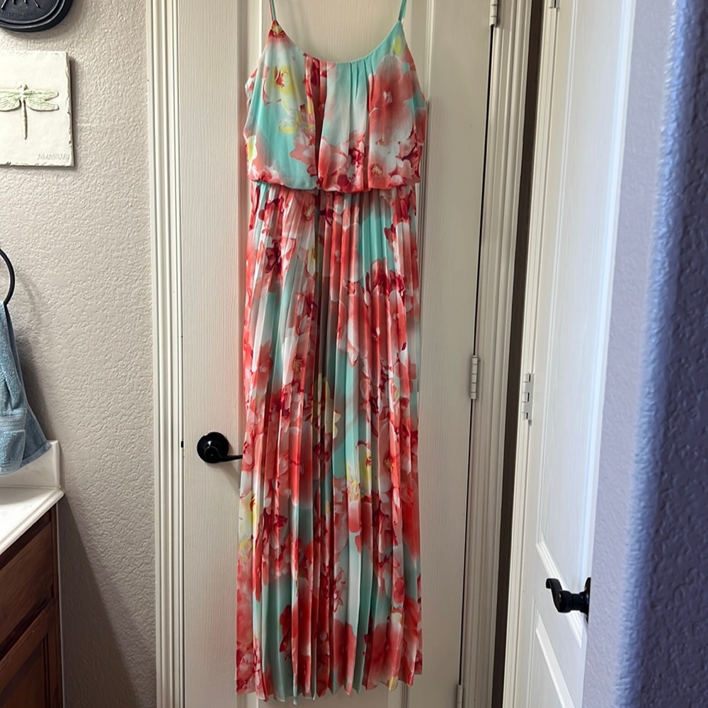 Floral Print Maxi Dress